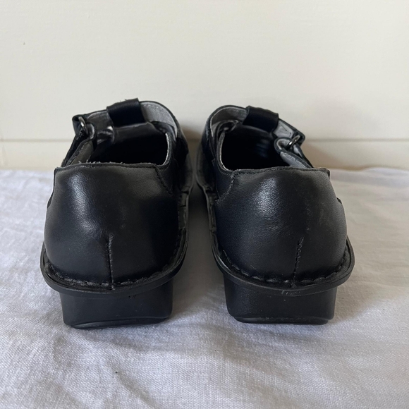 Alegria Pesca Black Leather Fisherman Sandals. EU Sz 35 Women's US Sz 5-5.5 - Picture 5 of 6